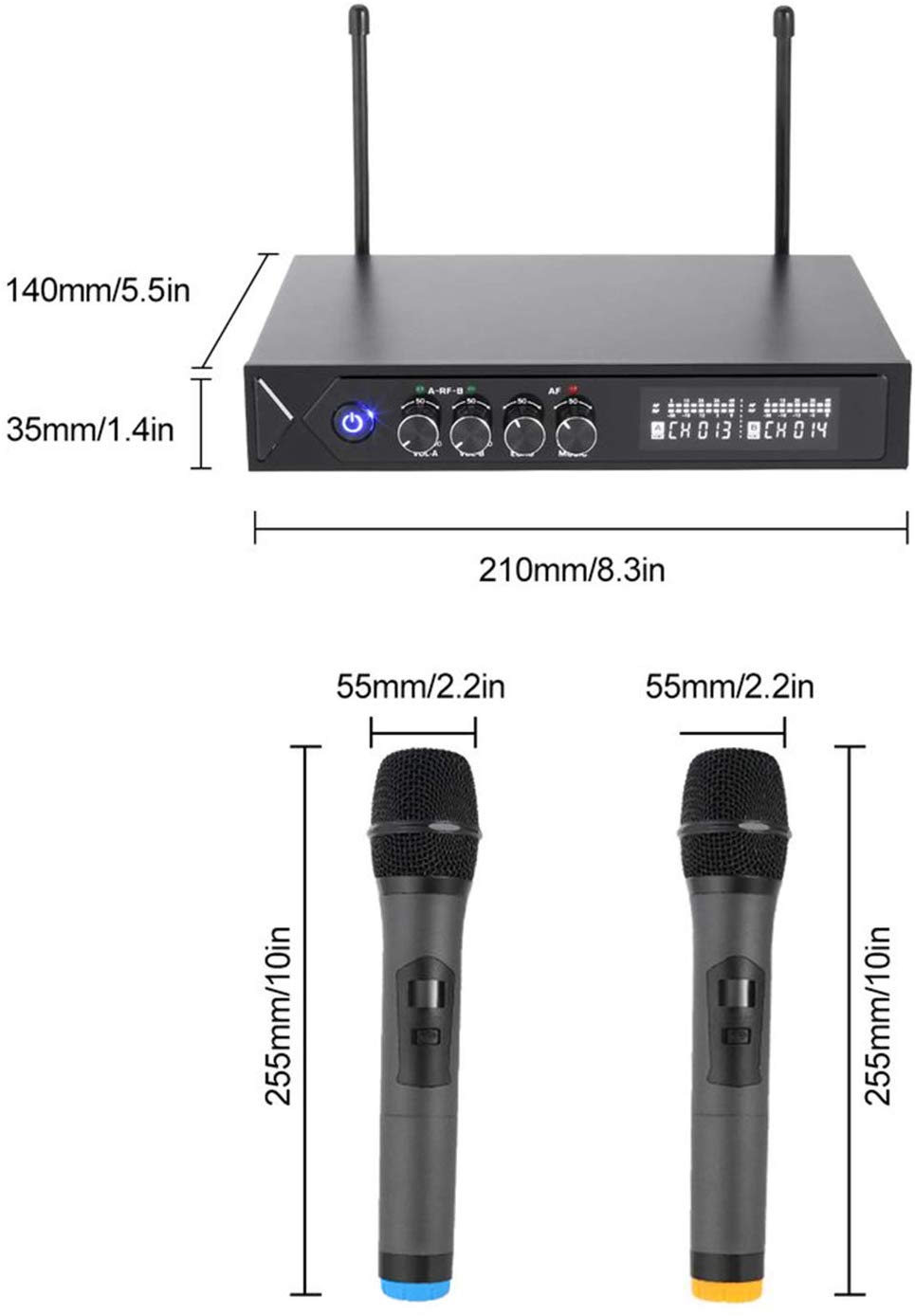Microfoni Karaoke Wireless su Amazon