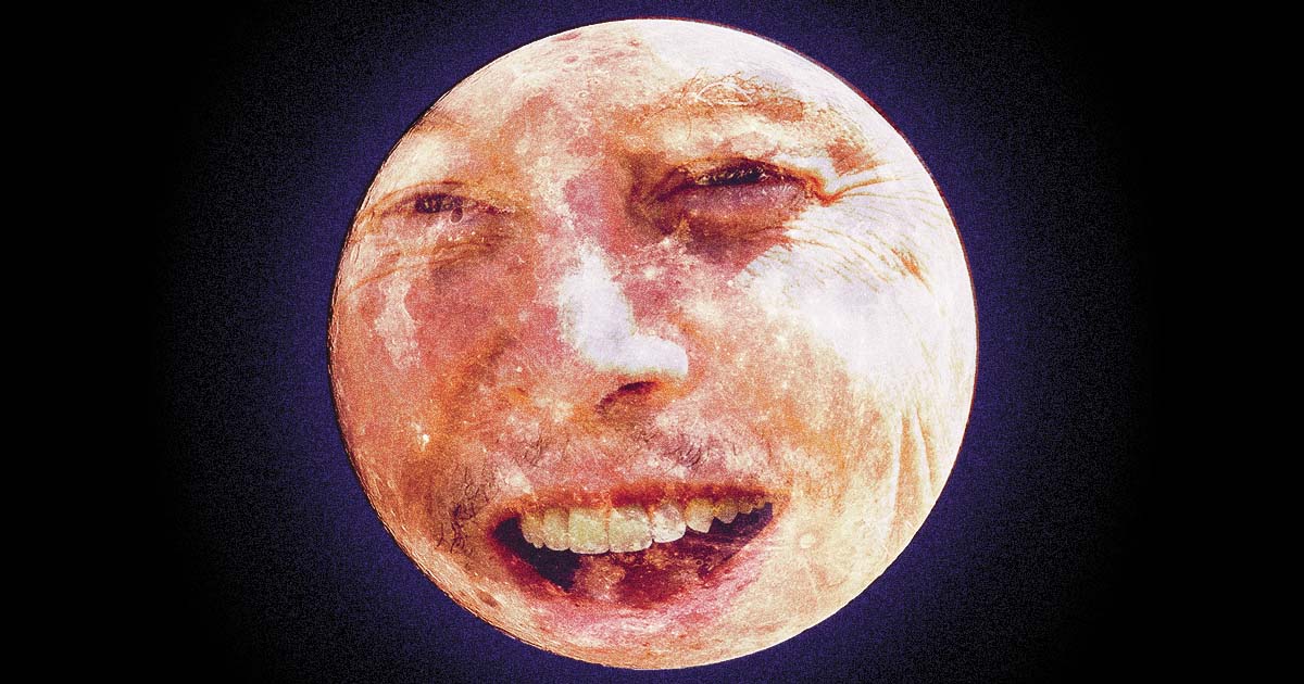 Elon Musk potrebbe dipingere una gigantografia del suo volto sulla Luna