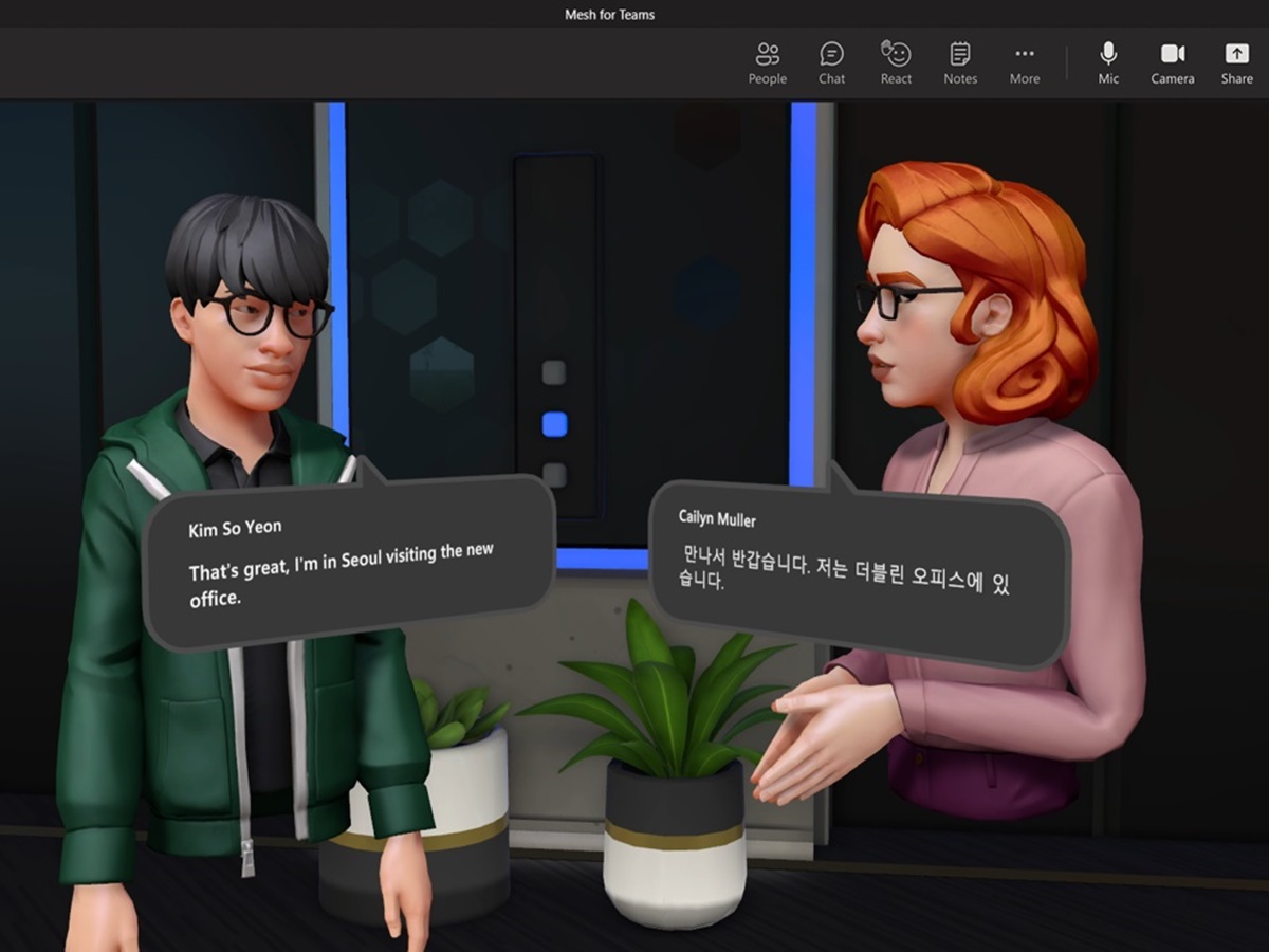 Novità in Microsoft Teams: riunioni con avatar personalizzati nel Metaverso