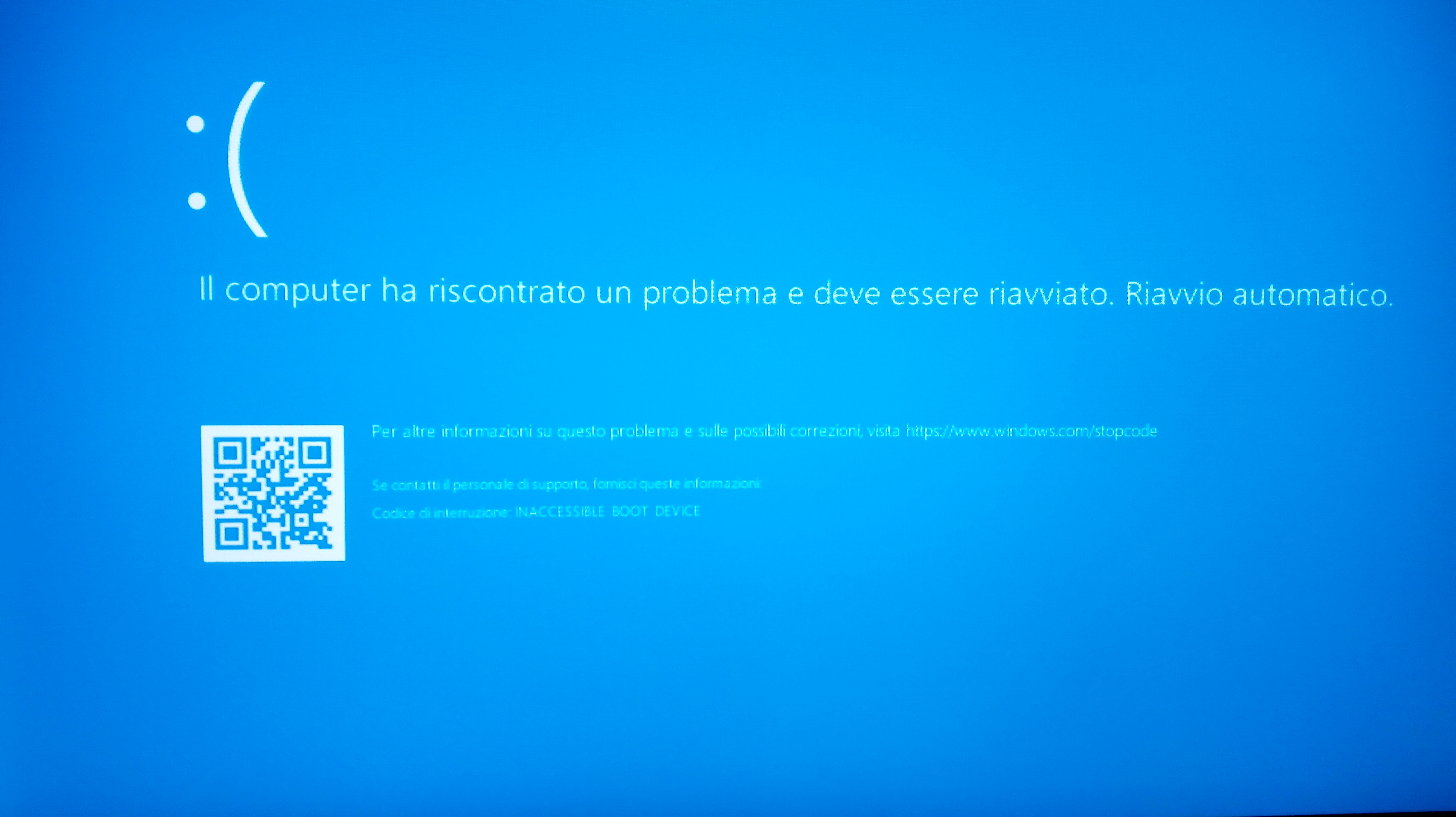 Windows 11: la schermata di errore torna a essere blu