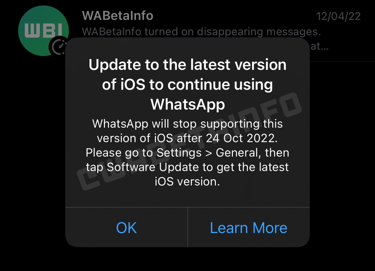 WhatsApp non funzionerà più su iPhone con iOS 10 e iOS 11, ecco i modelli interessati