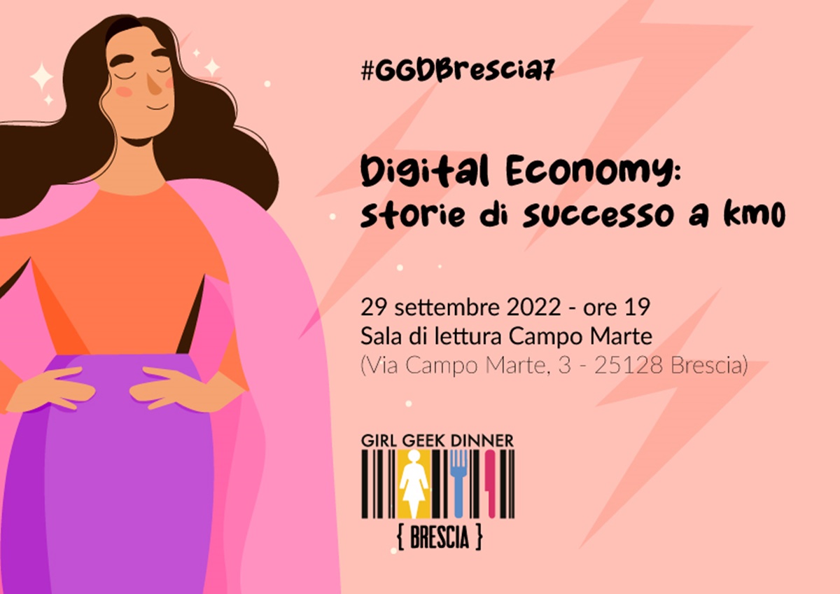 Girl Geek Dinners il 29 settembre a Brescia per le ragazze appassionate di tecnologia